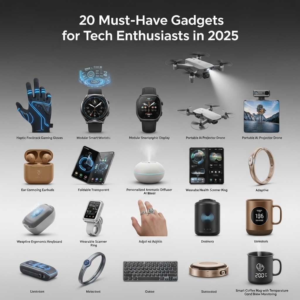 20 Must-Have Gadgets for Tech Enthusiasts in 2025: The Ultimate Tech Director’s Guide
