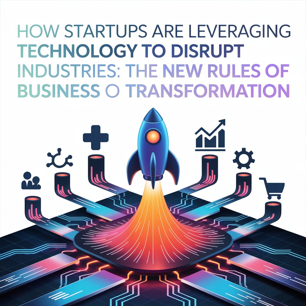 How Startups are Leveraging Technology to Disrupt Industries The New Rules of Business Transformation