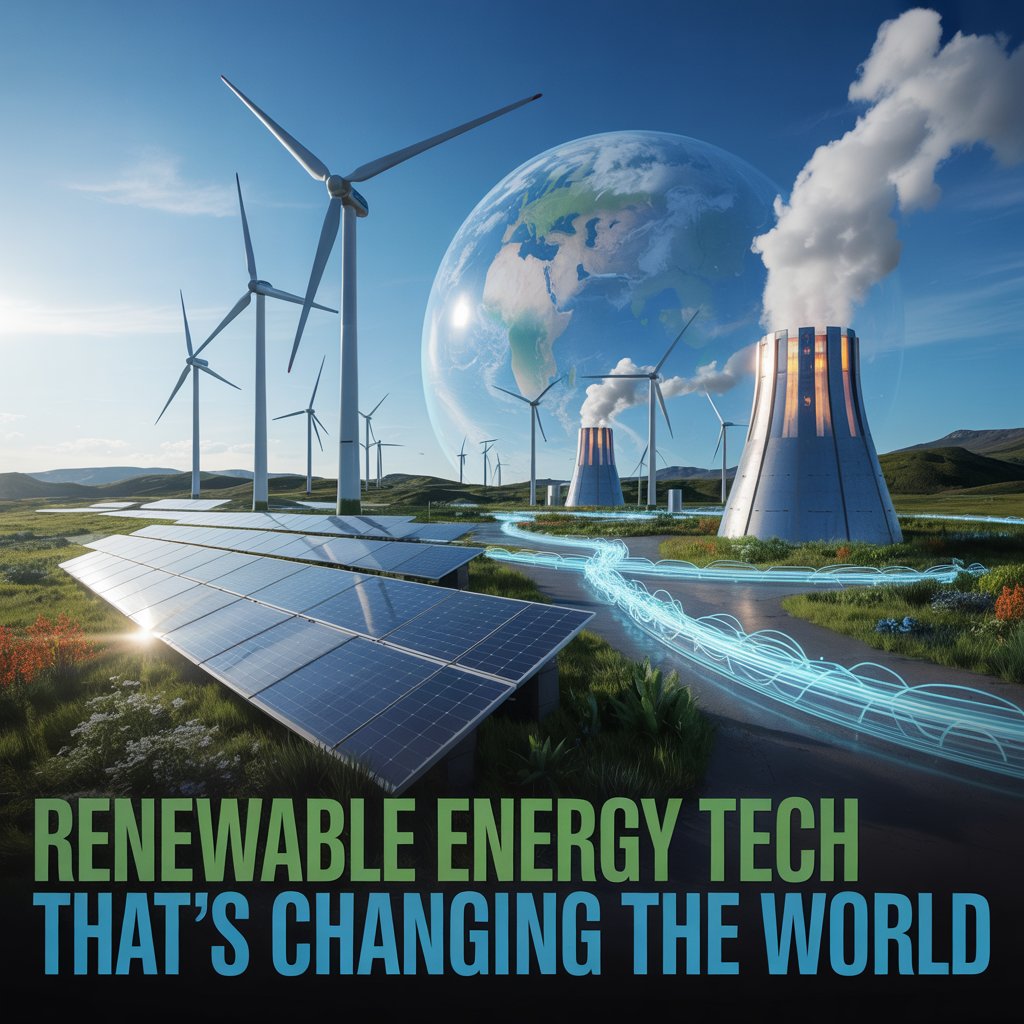 Renewable Energy Tech That’s Changing the World: Innovations Driving the Clean Energy Future